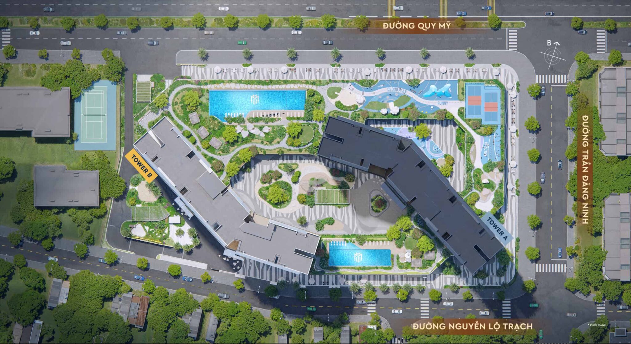 Mặt bằng Masteri Rivera Đà Nẵng