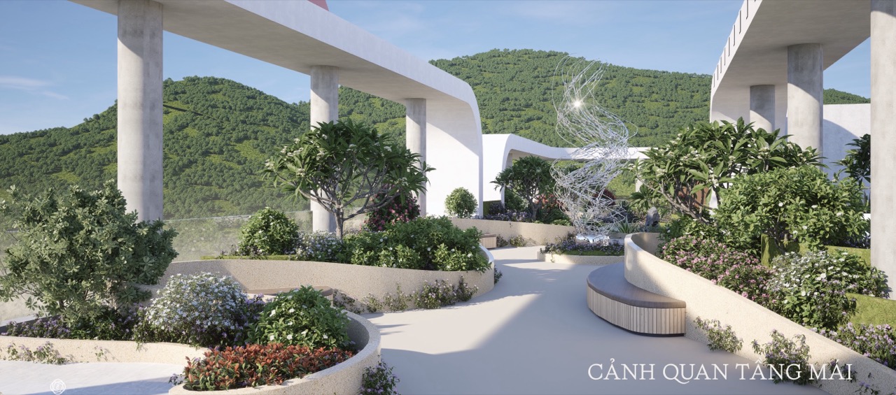 Tiện ích nội khu tầng mái tại The Camellia Sơn Trà