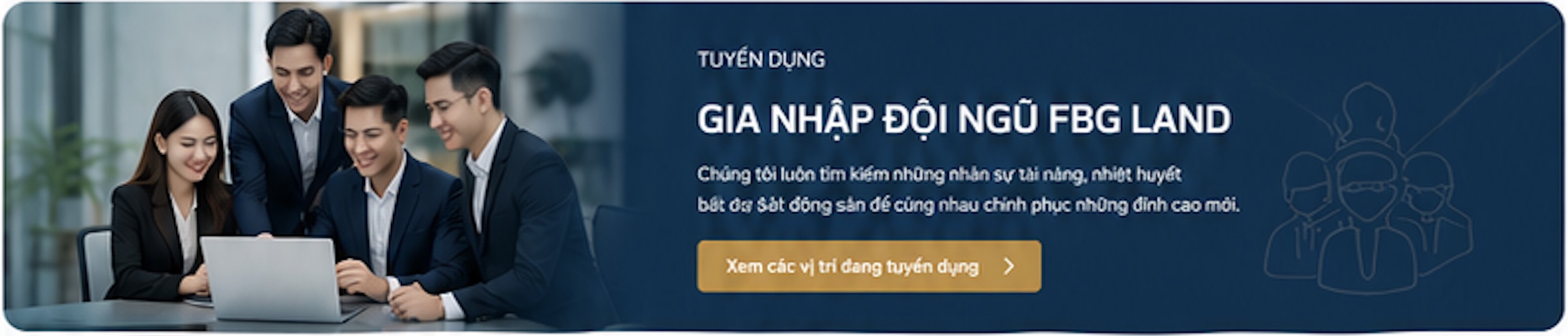 Banner tuyển dụng FBG Land