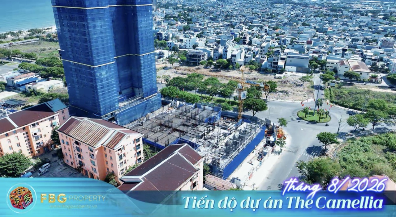 tiến độ thi công dự án The Camellia Sơn Trà Đà Nẵng