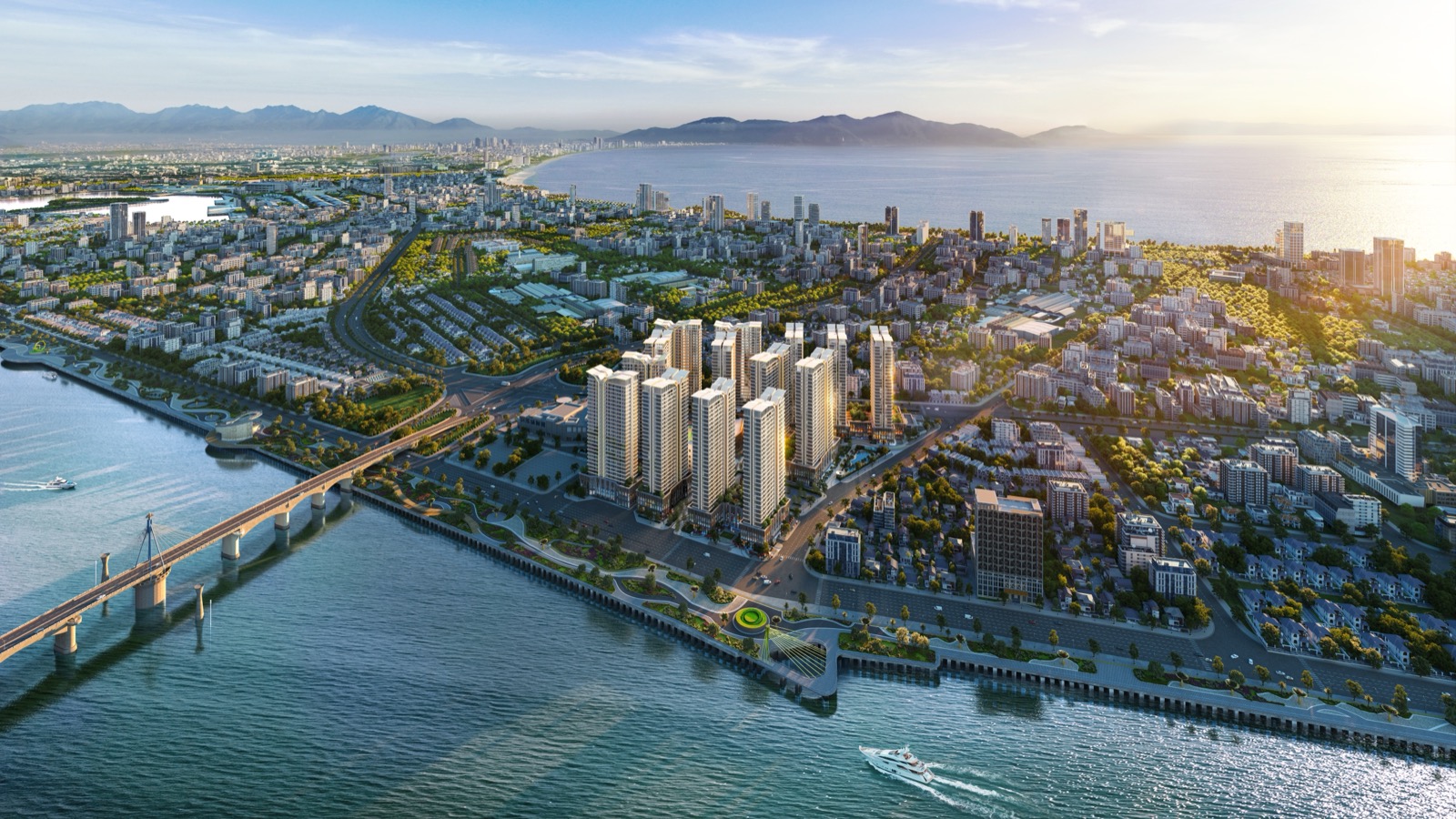 Phối cảnh 14 tòa căn hộ Capital Square Đà Nẵng